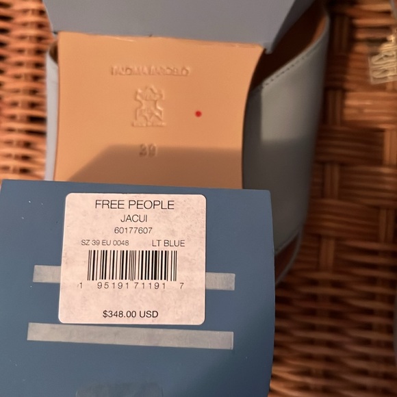 Free People x Paloma Barcelo Jacui Sandals Size 39 EU or 8 US NWT - Picture 9 of 16